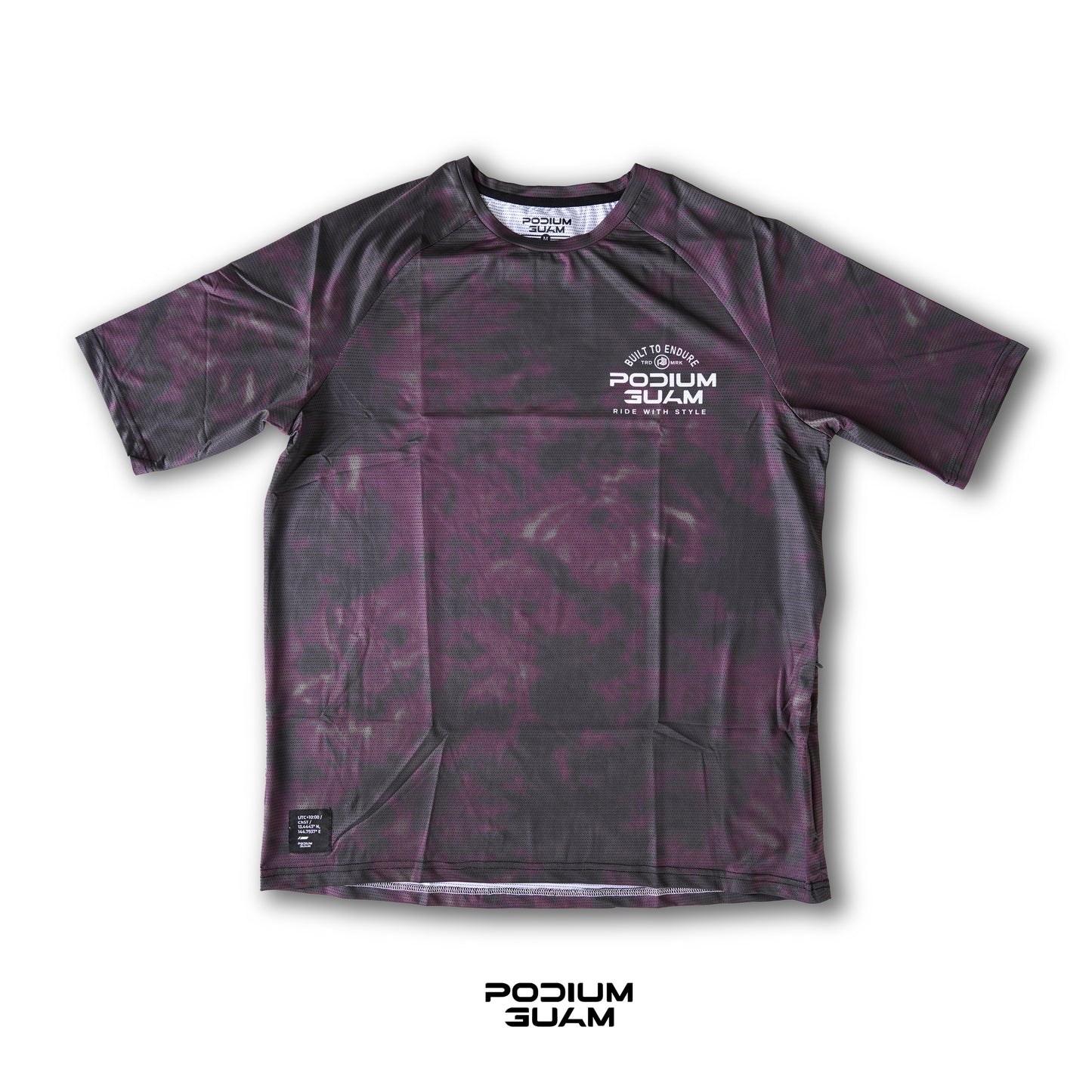 "Built To Endure" Tie-Dye Dark