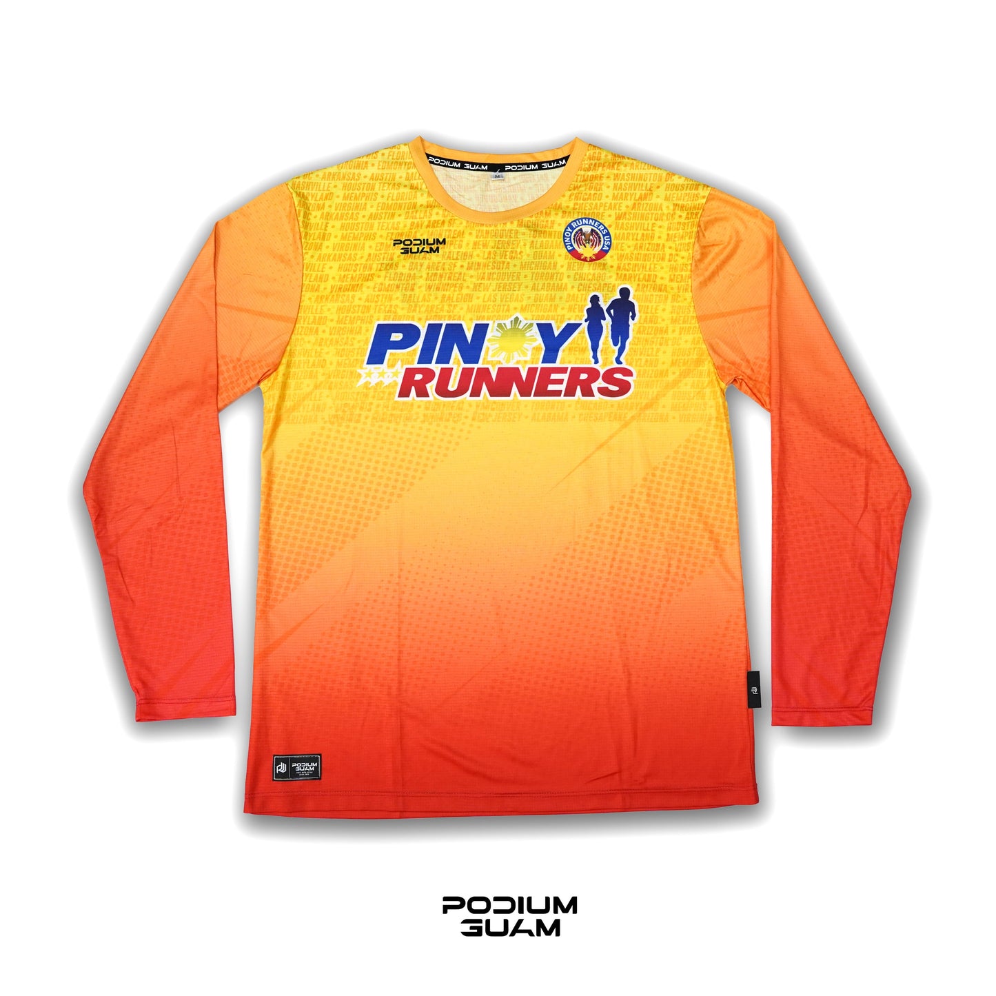 Pinoy Runners USA Unisex Longsleeves